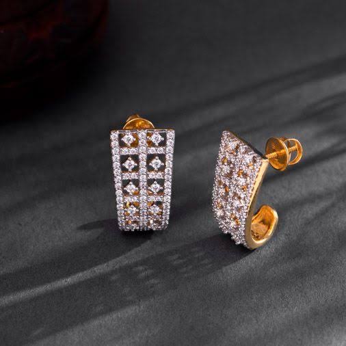 Bespoke diamond earrings